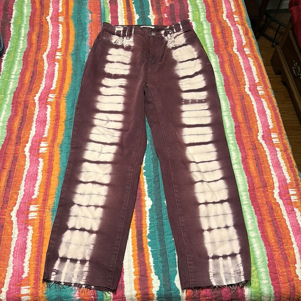 Purple Bleached Pacsun Jeans